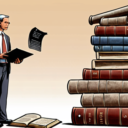 Home 7 **Prompt 1: Evolution of Public Service Manager Exam**
A thoughtful person, a candidate for the Public Service Manager exam, stands at a crossroads. On one side, a stack of old, dusty law books and scrolls symbolizes past rote memorization. On the other, a vibrant, interactive digital interface displays real-world public service scenarios – a citizen's query, a policy application, a community problem – emphasizing problem-solving and practical application. The overall scene should convey a shift from static knowledge to dynamic, critical thinking, with a modern public administration feel.