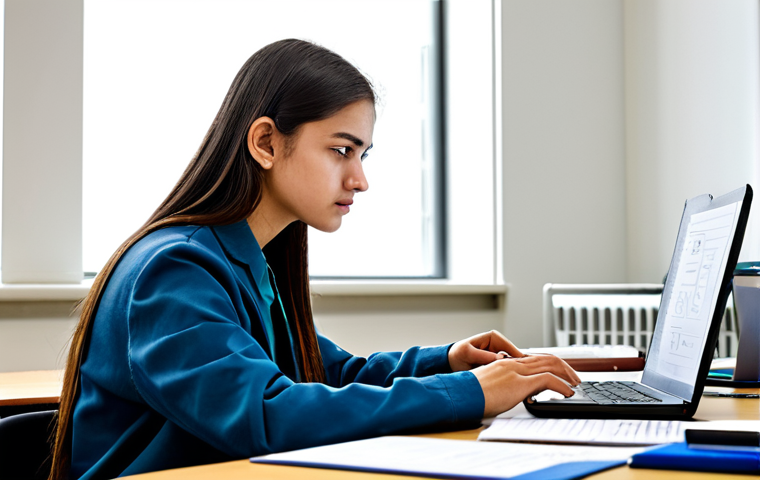 Focused Test Preparation**

A student fully clothed in appropriate study attire, diligently working through a practice exam at a desk filled with study materials, including an OMR card and textbooks. A laptop displays data analysis from GPT, highlighting areas for improvement. The scene is a well-lit, organized study space. Safe for work, appropriate content, fully clothed, professional, perfect anatomy, correct proportions, natural pose, well-formed hands, proper finger count, natural body proportions, high quality.

**