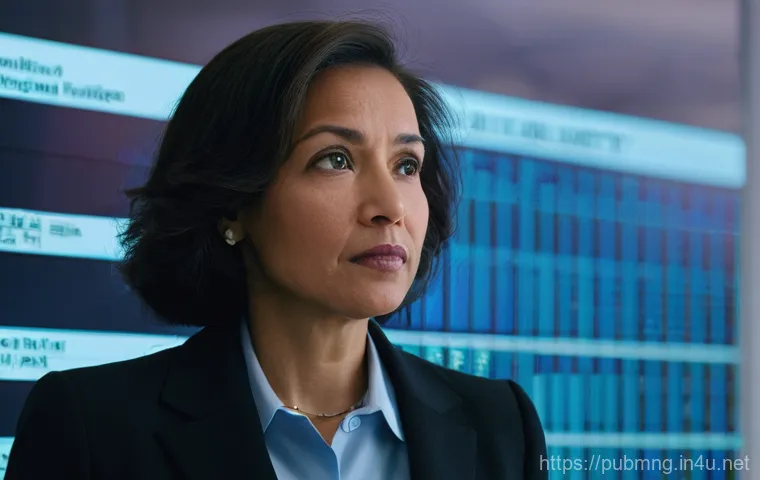 공공관리사 실무에서 겪는 윤리적 딜레마 - **Prompt 1: The Weight of Public Decisions**
"A public administrator, a woman in her late 40s we...