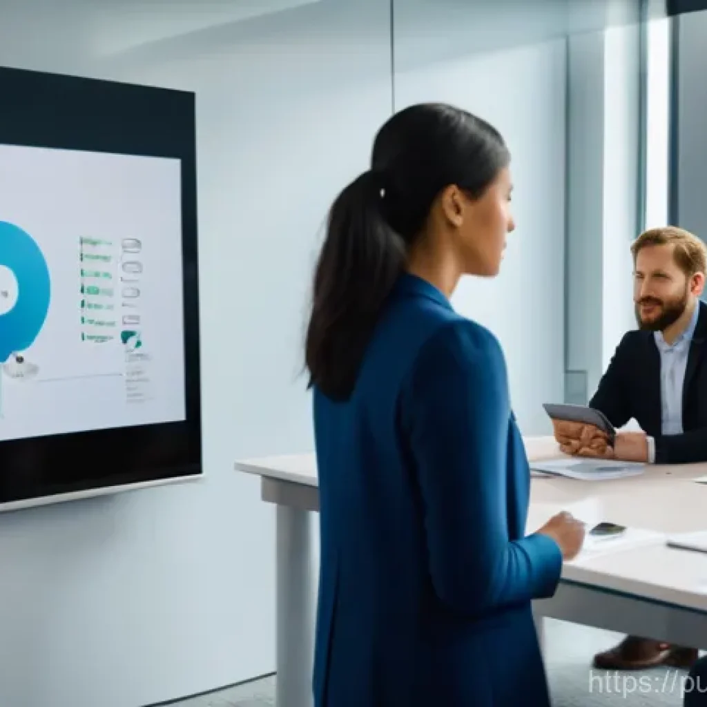 공공관리사 실무 노하우 모음 - A diverse group of public management professionals, men and women of various ethnicities and ages fr...