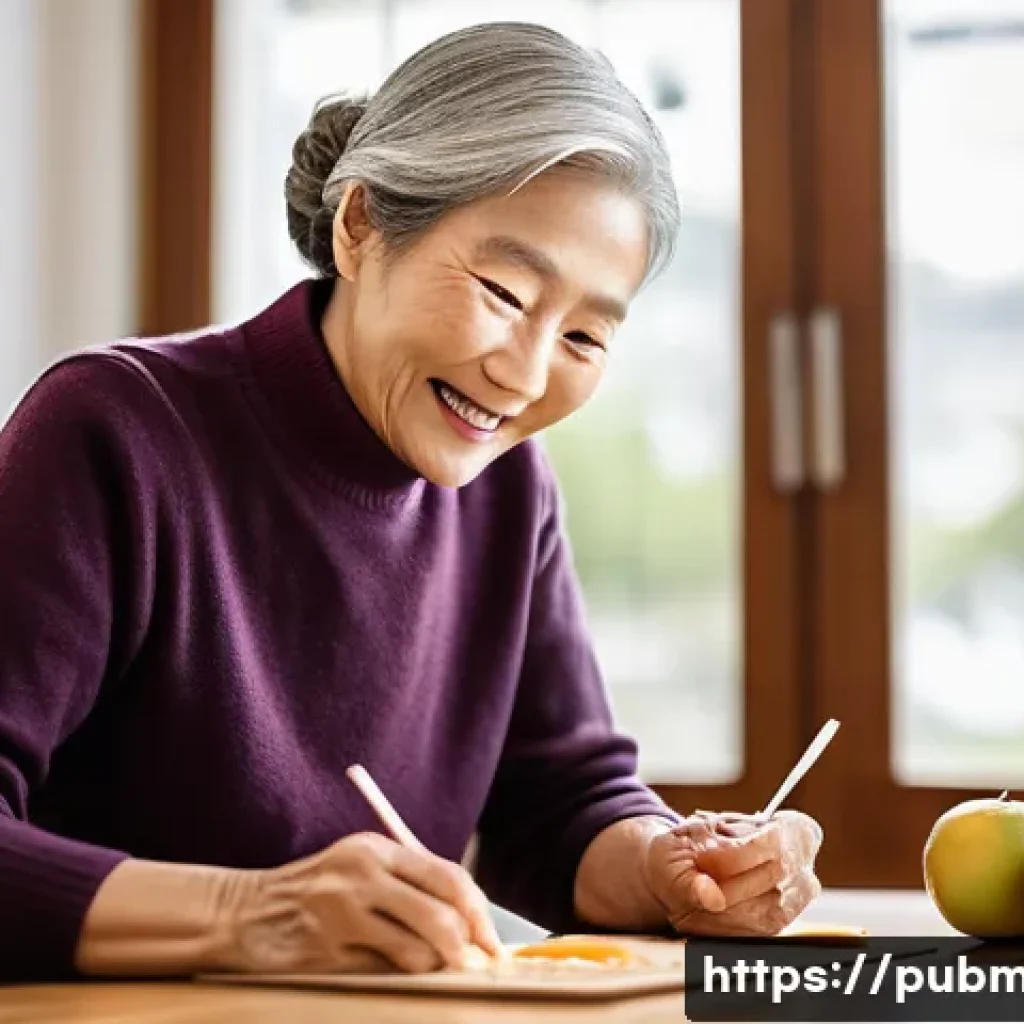 공공관리사 직업 안정성 분석 - **Prompt 1: A Caring Connection in an Aging Society**
    Generate an image of a compassionate femal...
