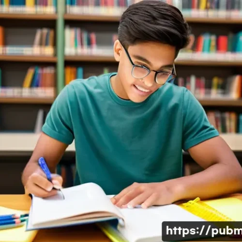 Home 17 공공관리사 시험 과목별 심화 학습법 - **Prompt 1: Focused Study Session with Online Lectures**
A bright, clean, and modern study space...